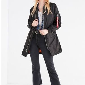 Alpha Industries Long Bomber Jacket